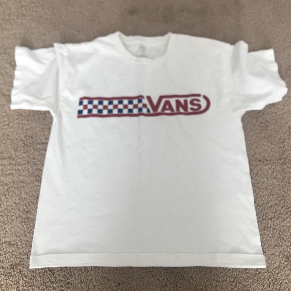 WHITE VANS TEE